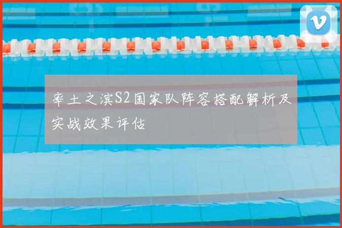 率土之滨S2国家队阵容搭配解析及实战效果评估